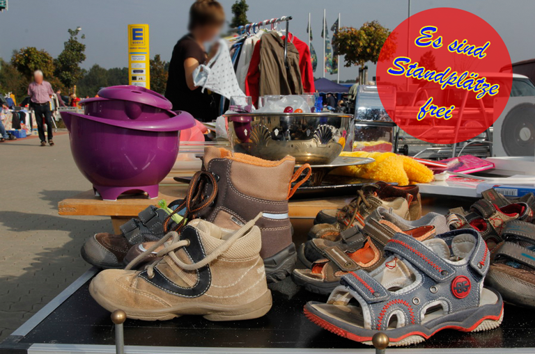 Flohmarkt bei EDEKA Meyer in Garstedt