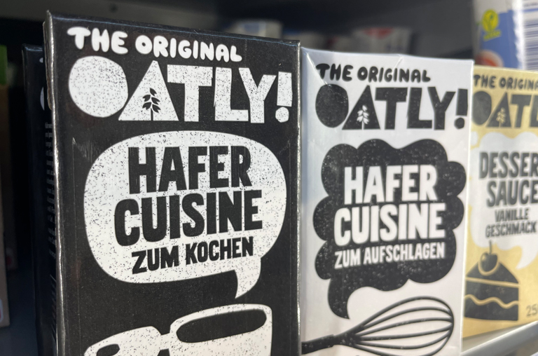 Oatly vegane Hafermilch